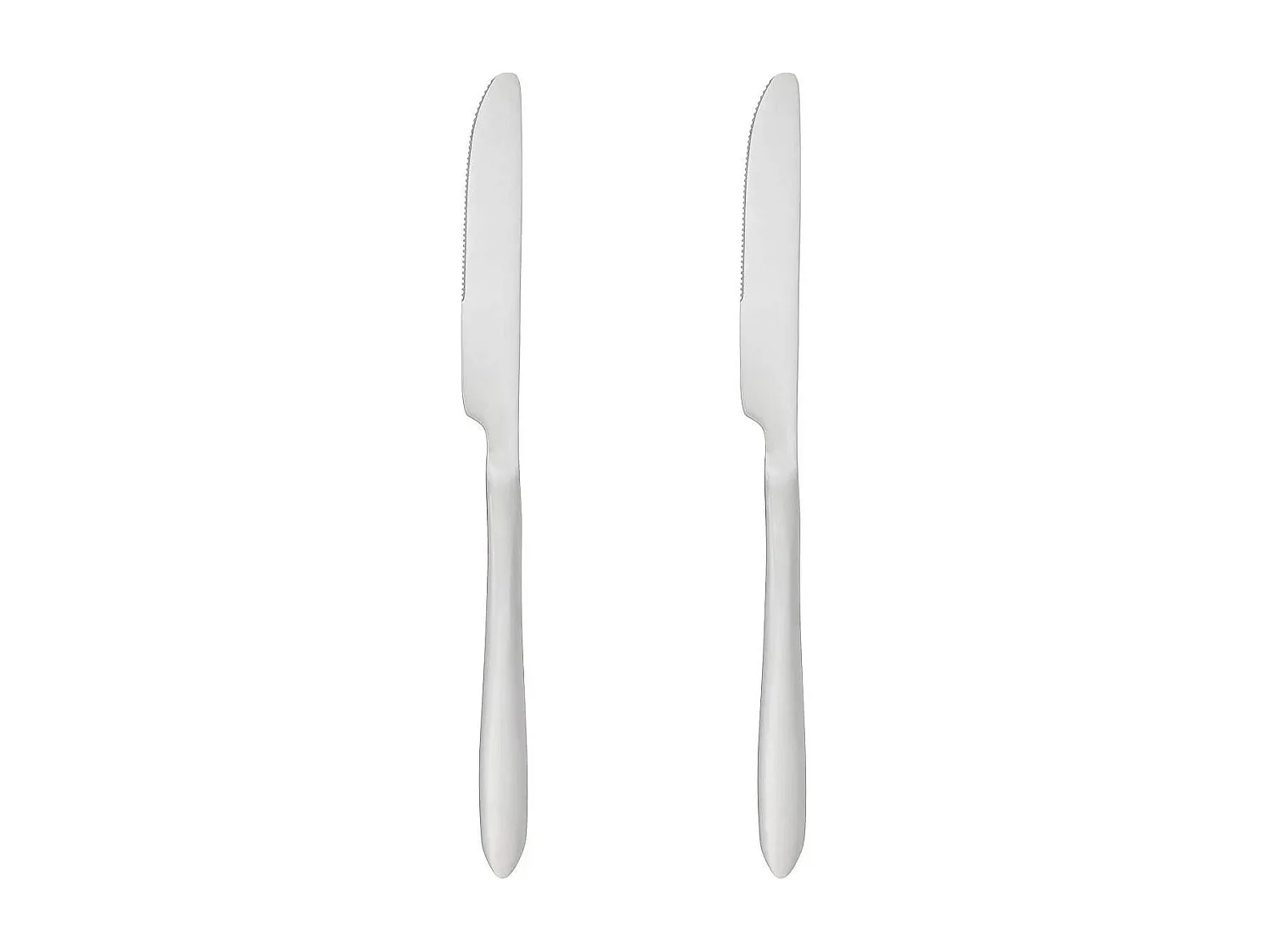 Lot de 2 Couteaux Inox "Nevis" 23cm Argent