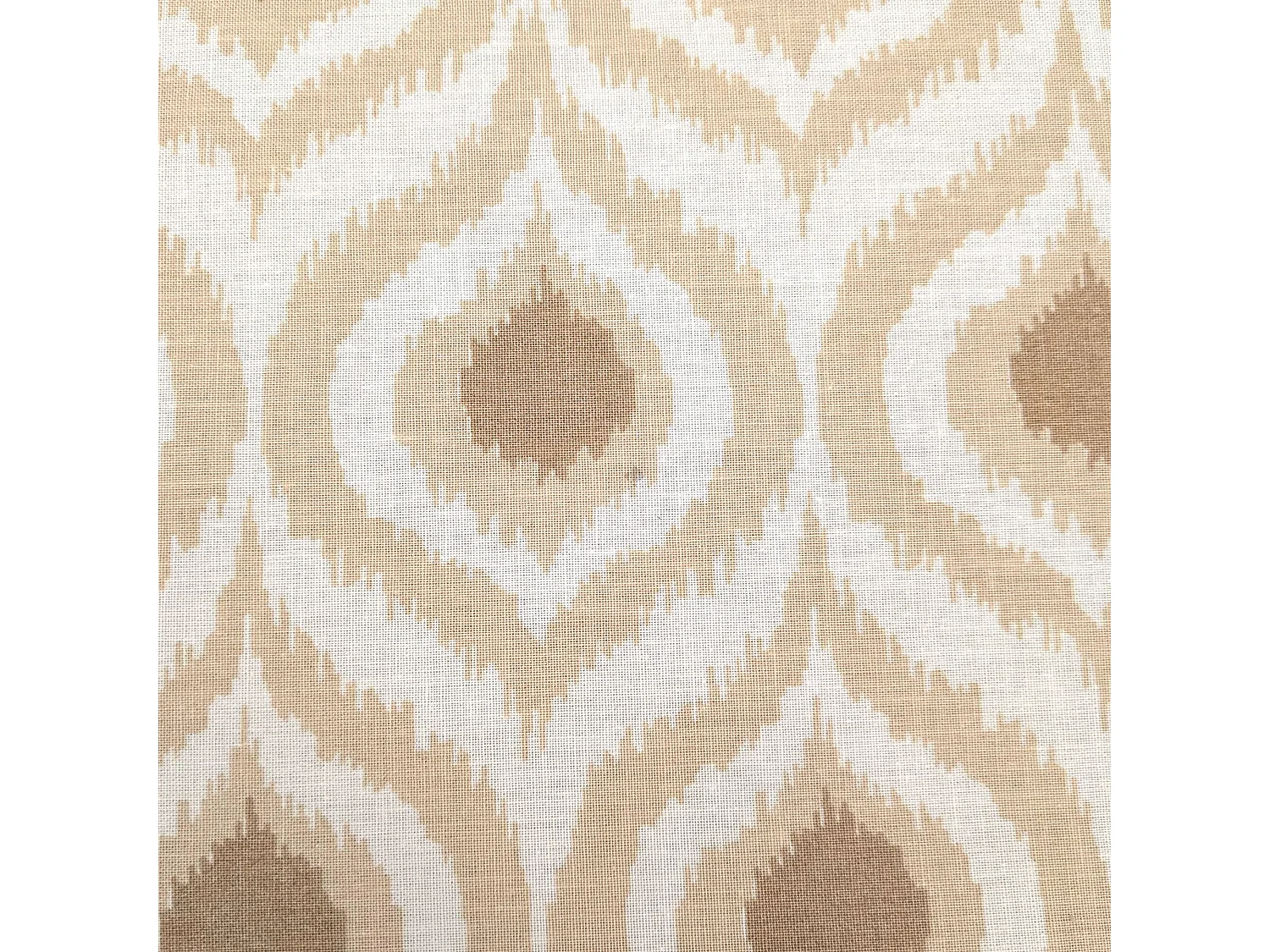 Drap plat 180x290 cm coton INOUK rose/beige