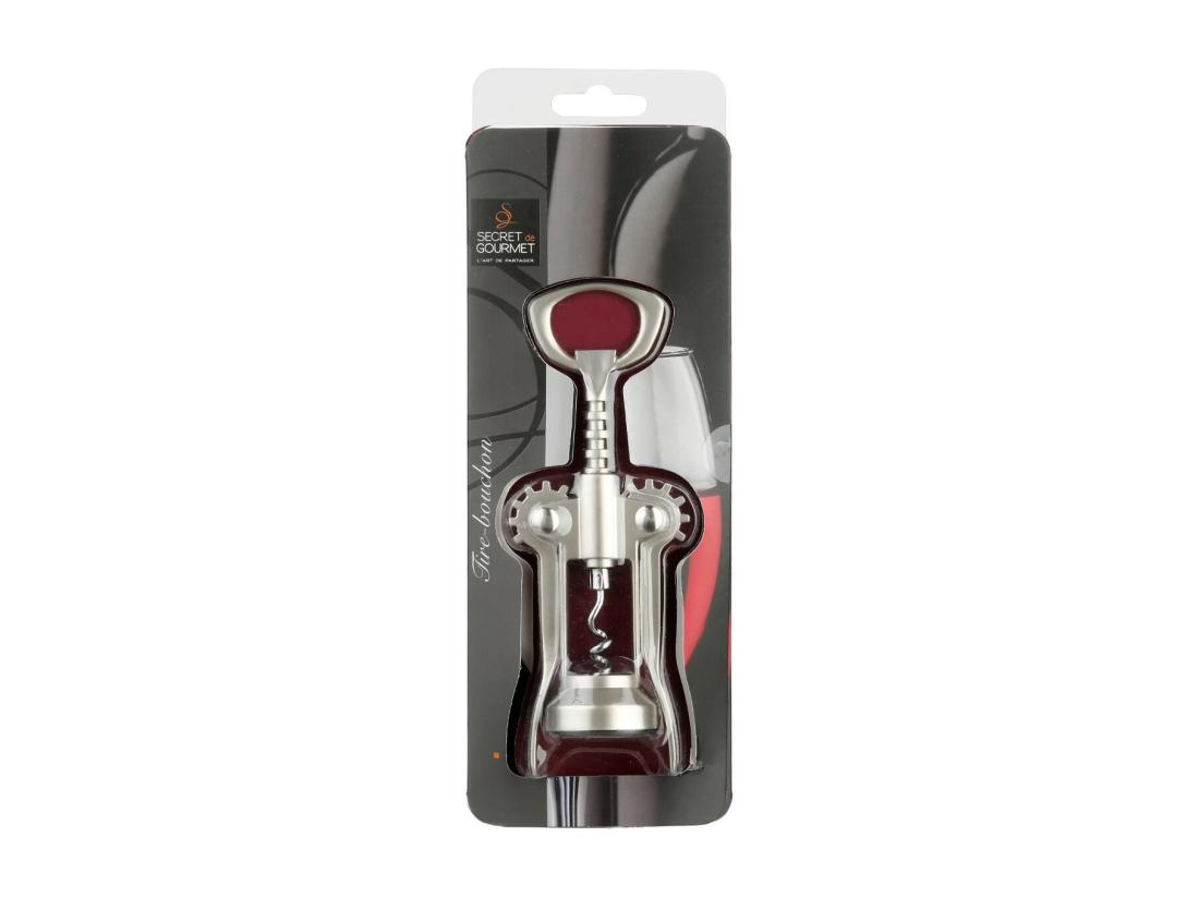 vente unique Tire Bouchon "Charles de Gaulle" 17cm Argent