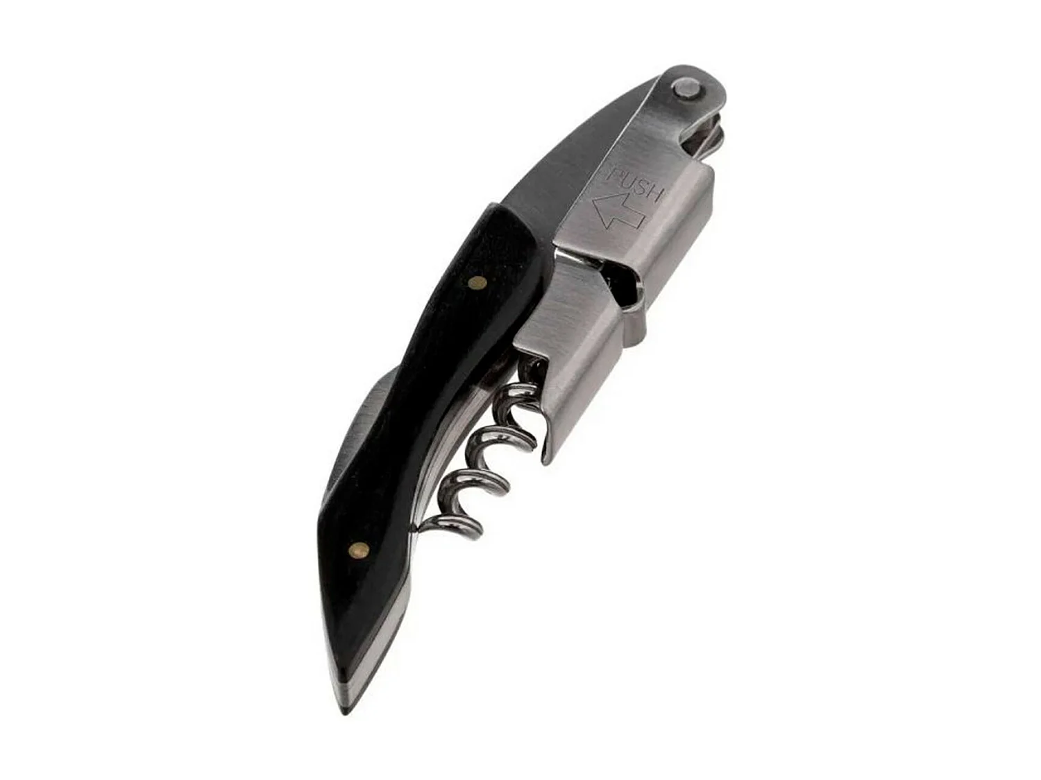 Tire-Bouchon en Inox "Limonadier" 12cm Noir