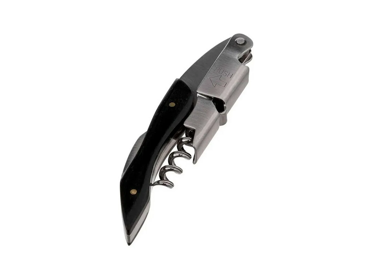 Tire-Bouchon en Inox "Limonadier" 12cm Noir