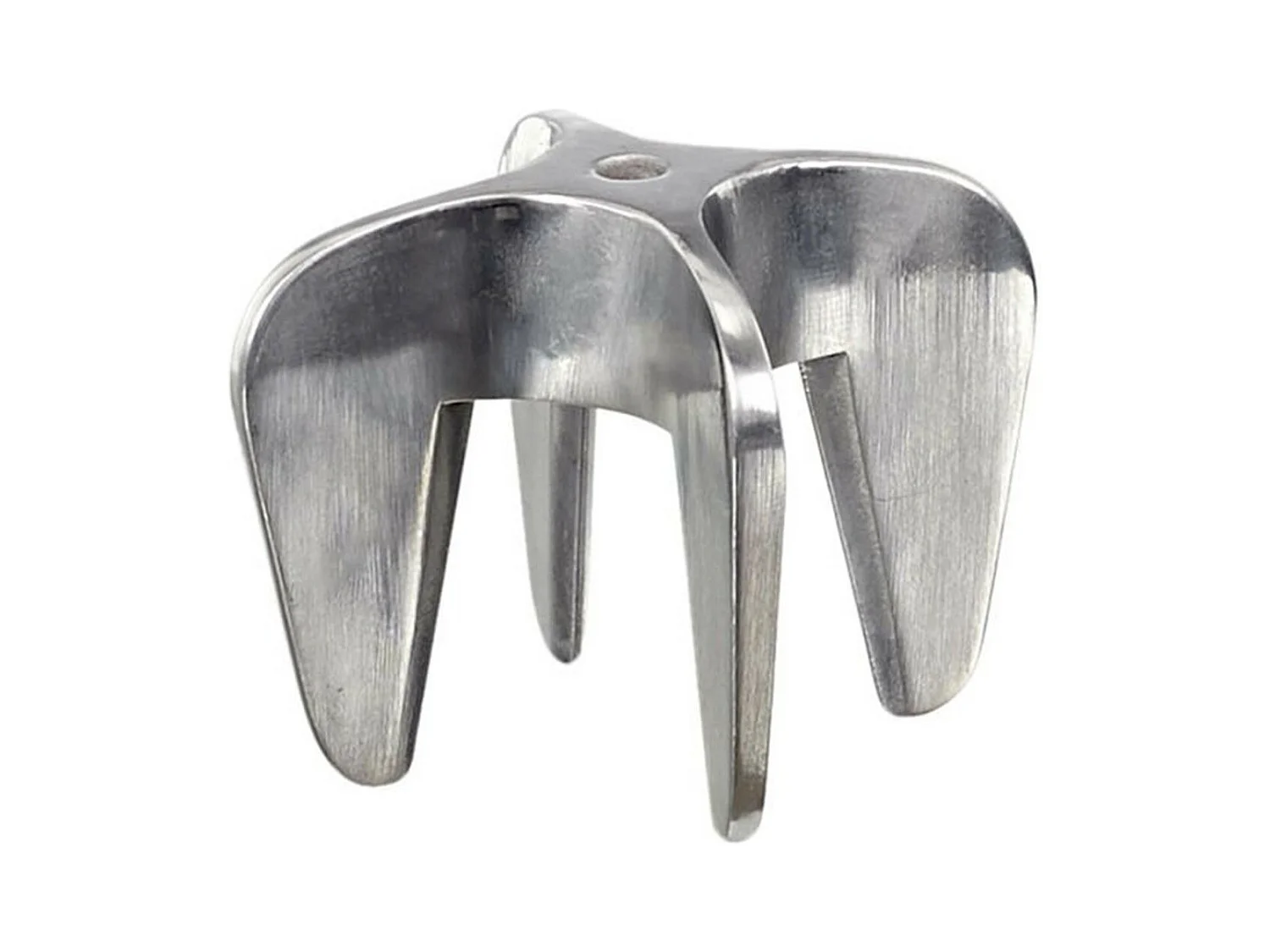 Tire-Bouchon en Métal "Vin Pétillant" 6cm Argent