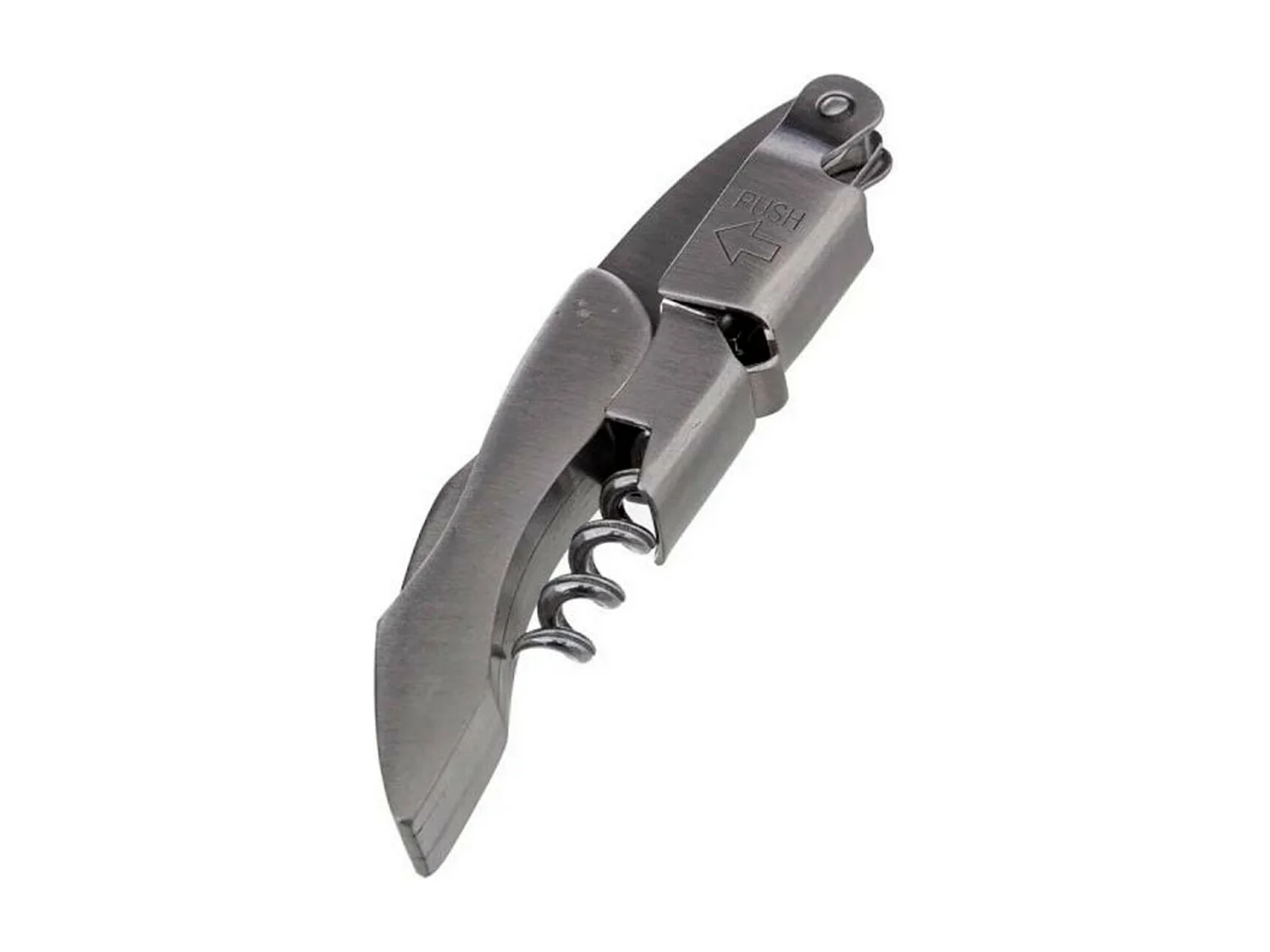 Tire-Bouchon en Inox "Limonadier" 12cm Gris