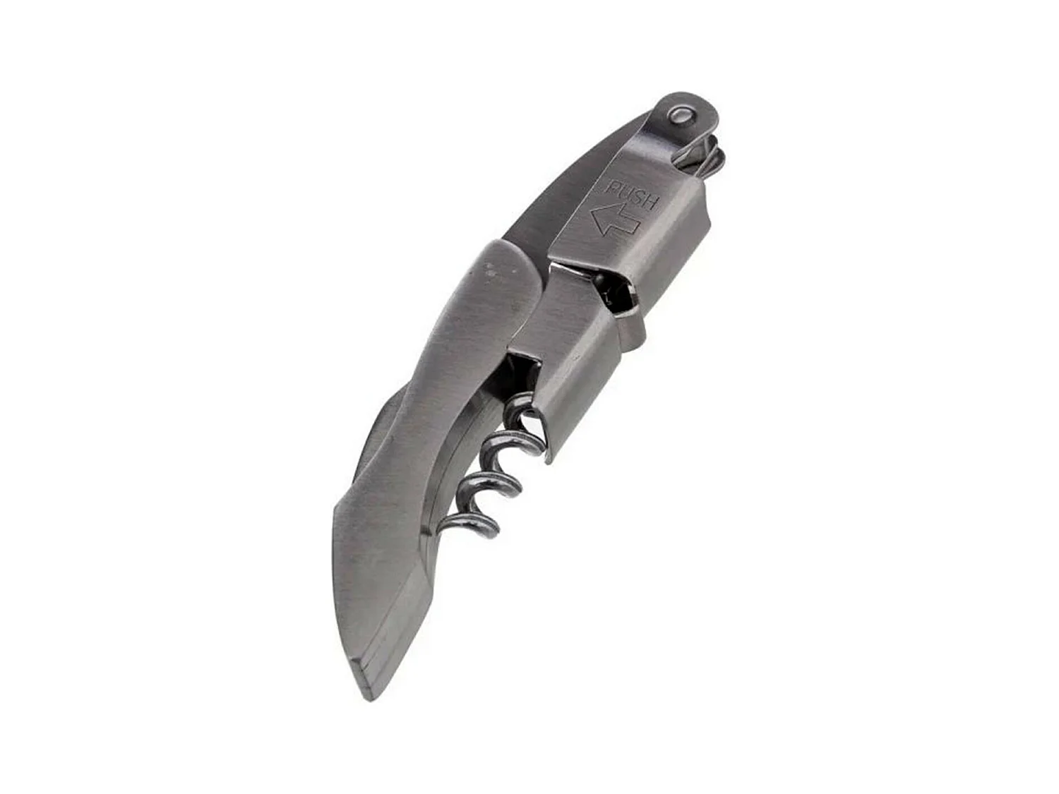Tire-Bouchon en Inox "Limonadier" 12cm Gris