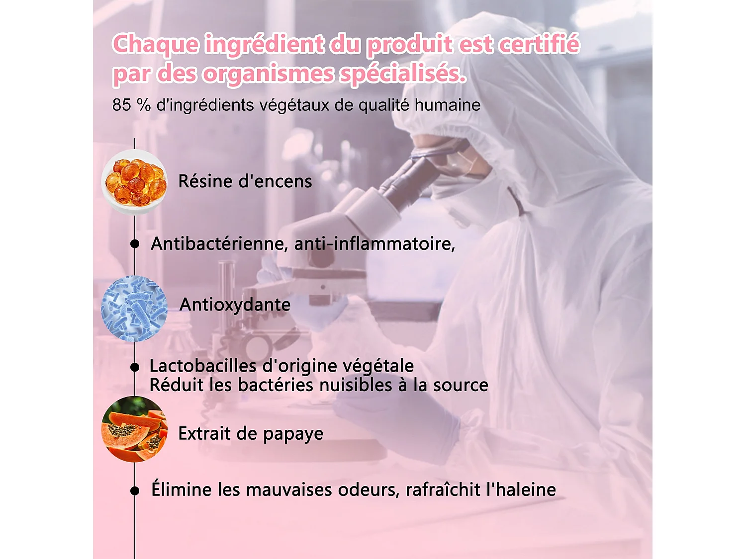 Dentifrice pour cheins 30g, Procure une haleine fraîche, Soins Dentifrice Contre La Mauvaise Haleine, Prevenir le tartre dentaire