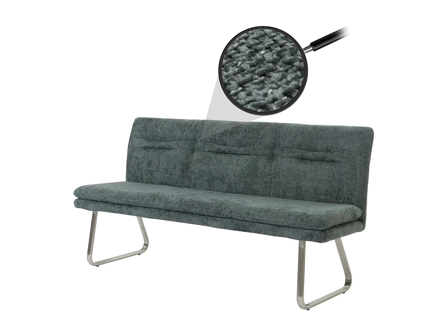 Bank MCW-H70,  blauwgroen