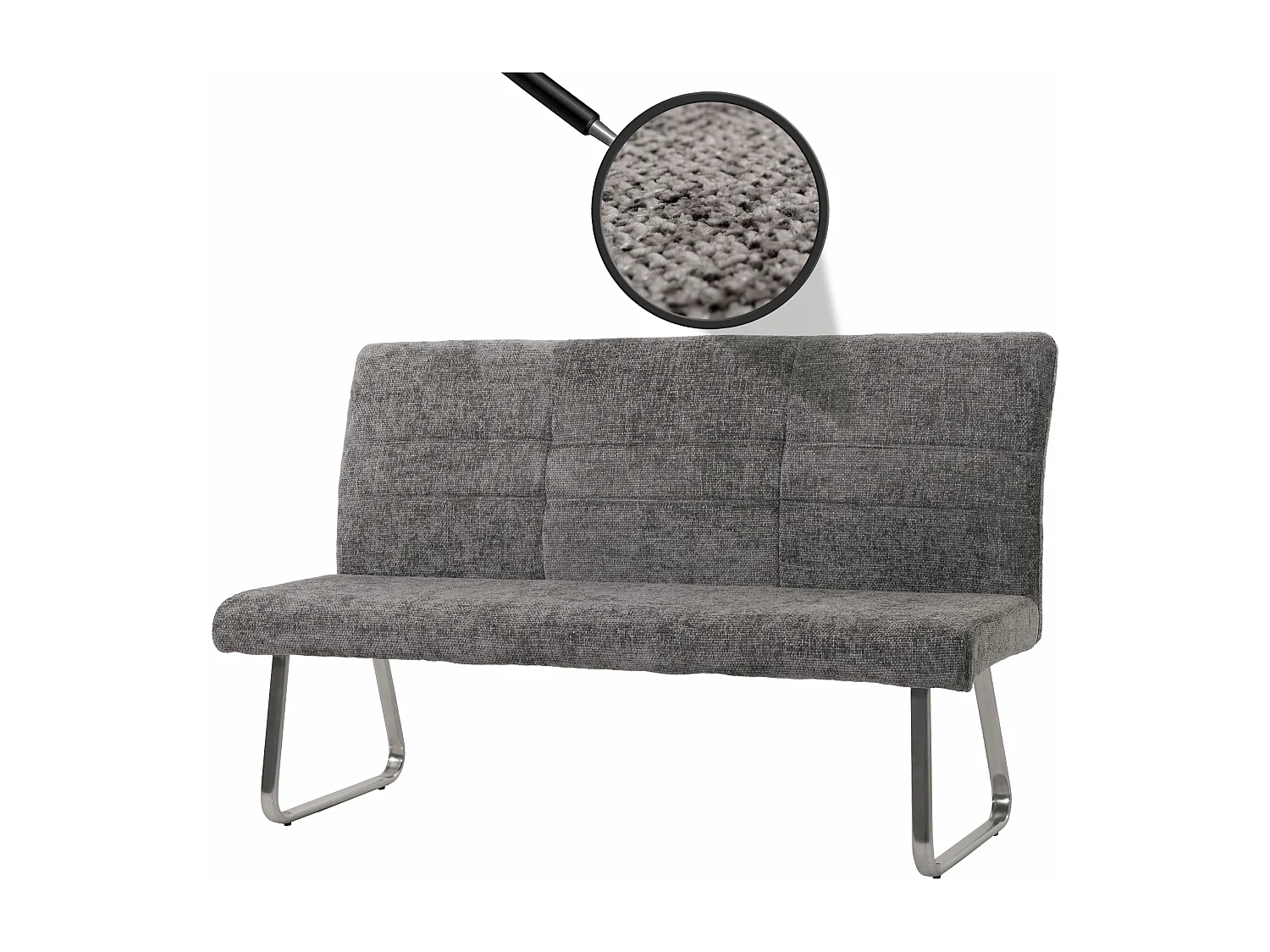 Banc MCW-G55,  gris foncé