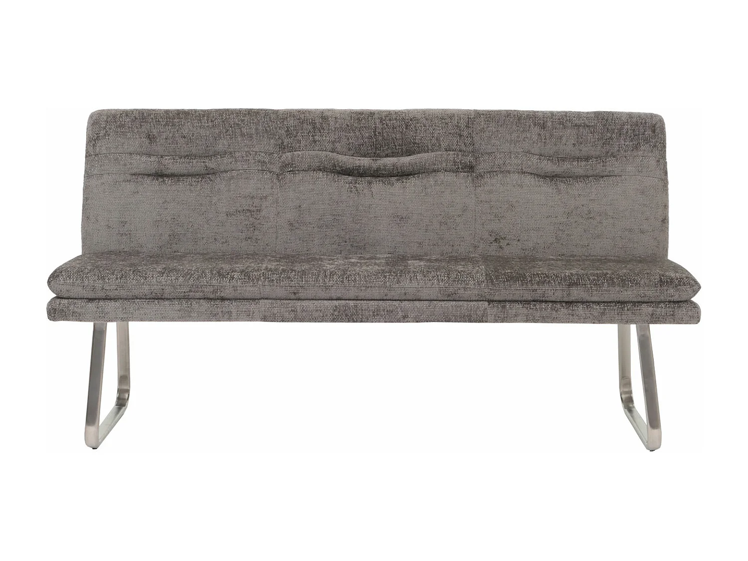 Asiento corrido MCW-H70,  gris oscuro