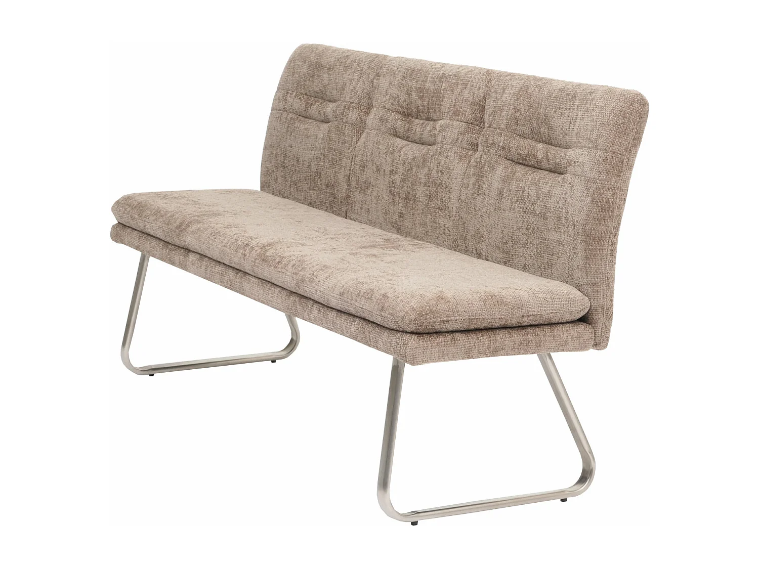 Banco corrido MCW-H70,  castanho