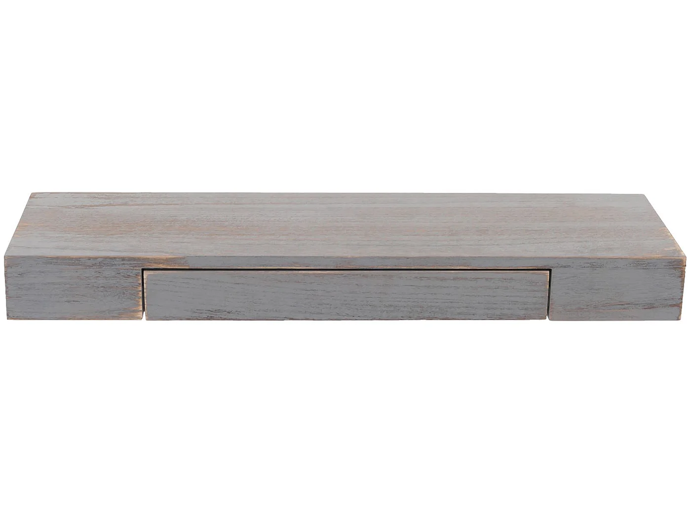 Półka ścienna MCW-H37 Szuflada,  szary, shabby