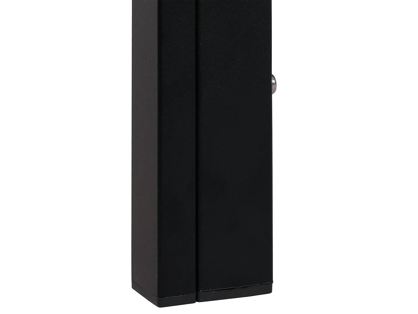 Aluminiowy stół do jadalni MCW-N40,  antracyt