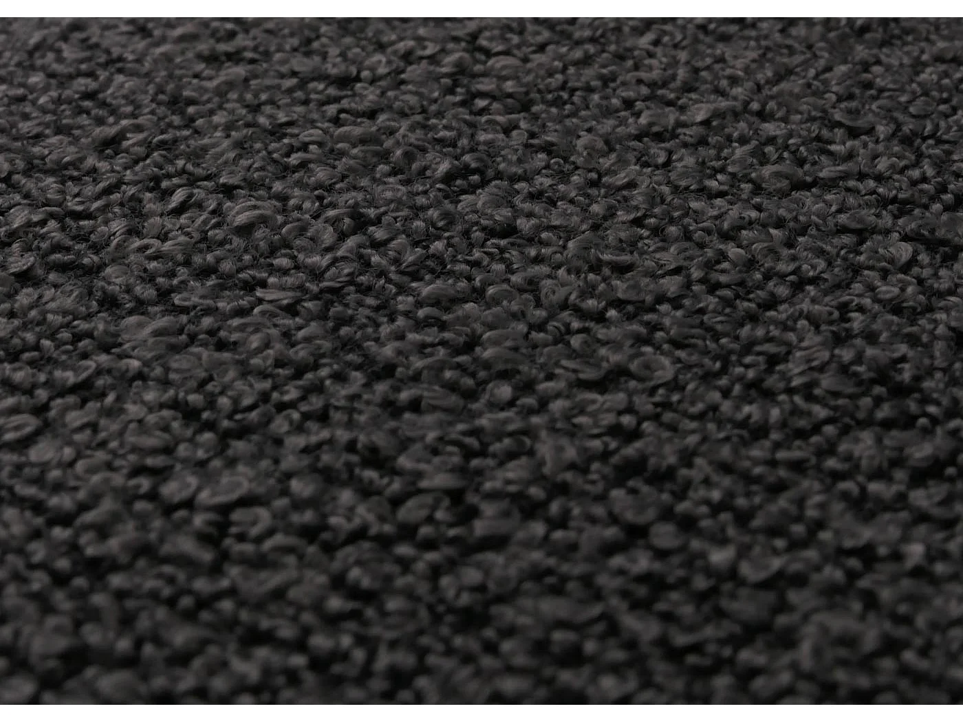 Chaise de salle à manger MCW-G67 Bouclé,  gris foncé