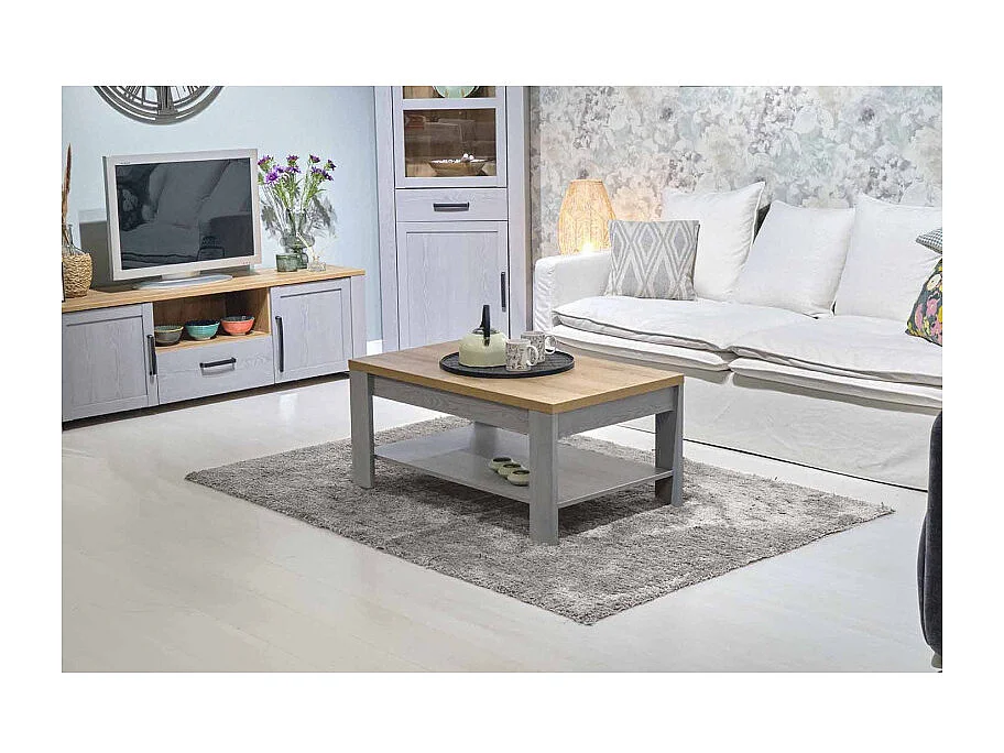 Tapis 140 x 200 cm shaggy à poils courts doux gris clair – COSMOS