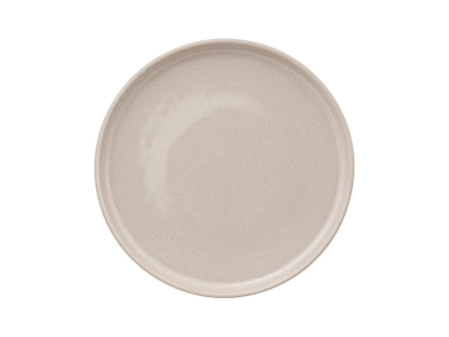 Lot de 6 Assiettes à Dessert "Terre Inconnue" 21cm Beige