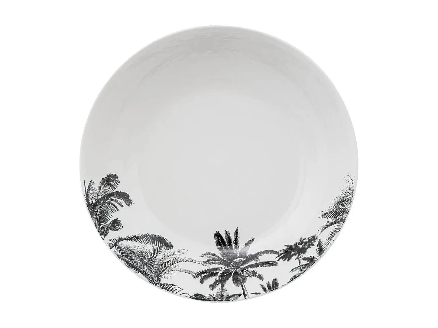 Lot de 6 Assiettes Creuses "Bota" 20cm Blanc