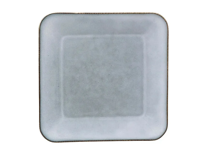 Lot de 6 Assiettes à Dessert "Océane" 20cm Bleu