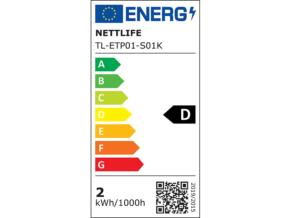 NETTLIFE Tafel- / Nachtlamp zonder draad op batterijen, 2 stuks - LED 2600mhA Herlaadbare buitenlamp met aanraakfunctie op batterij, wit, USB.
