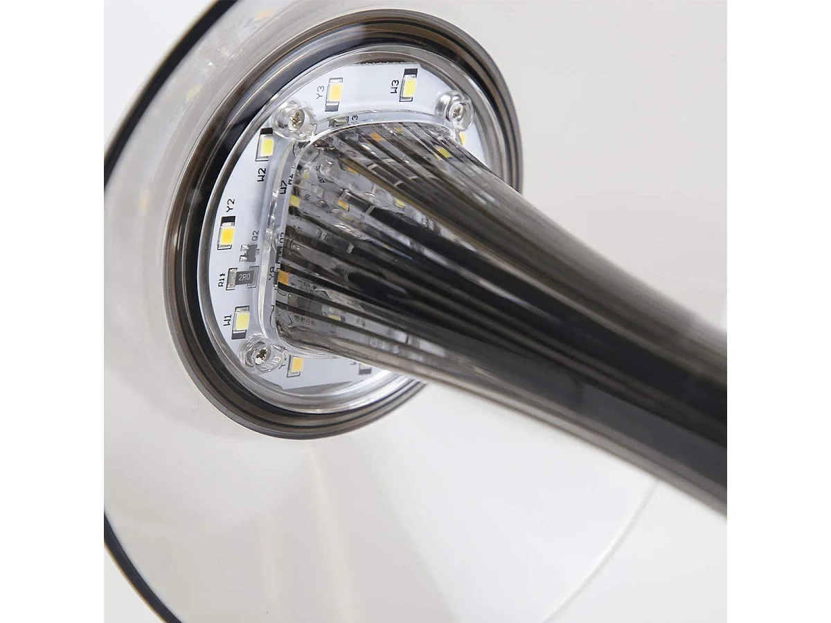 NETTLIFE Lámpara de mesa LED, lámpara de mesa de noche regulable al tacto, lámpara de noche diurna de atmósfera USB portátil recargable