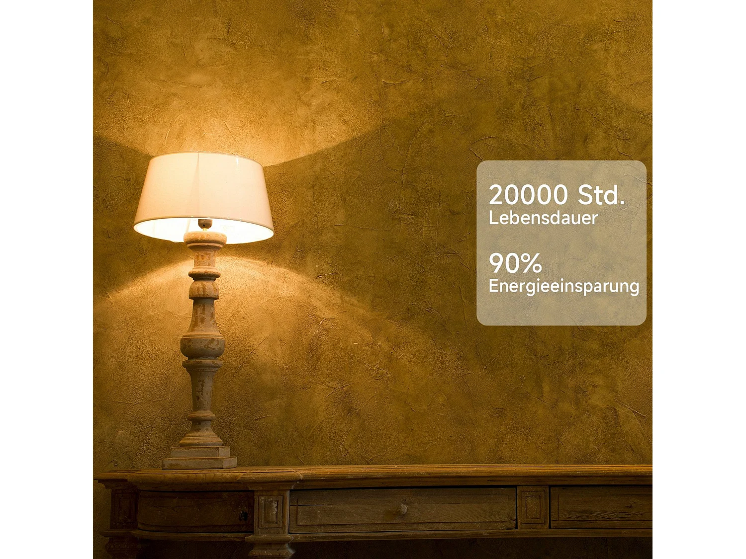 NETTLIFE Pakket van 6 warm - witte LED - lampen E27 - 5 W, 3000 K, warm - witte lamp, energiebesparende lamp, zonder flikkeren.