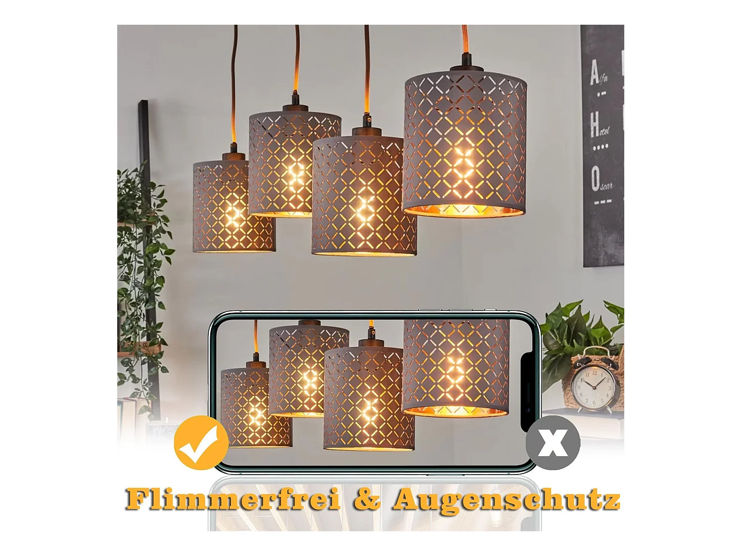 4er Set LED Leuchtmittel E14 Vintage Lampe T25 Warmweiß 2700k 4w Warmweiß