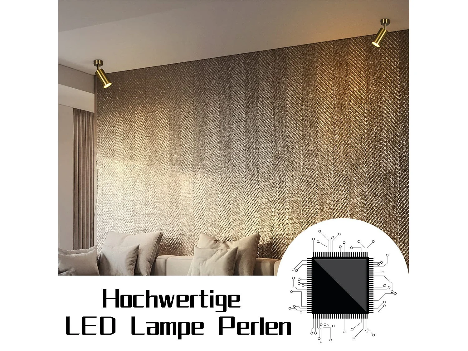 NETTLIFE Lot de 10 ampoules LED GU10 blanc chaud 3W 240LM PAR16 spot encastrable angle de faisceau 120° 3000K pour cuisine plafond mur salon