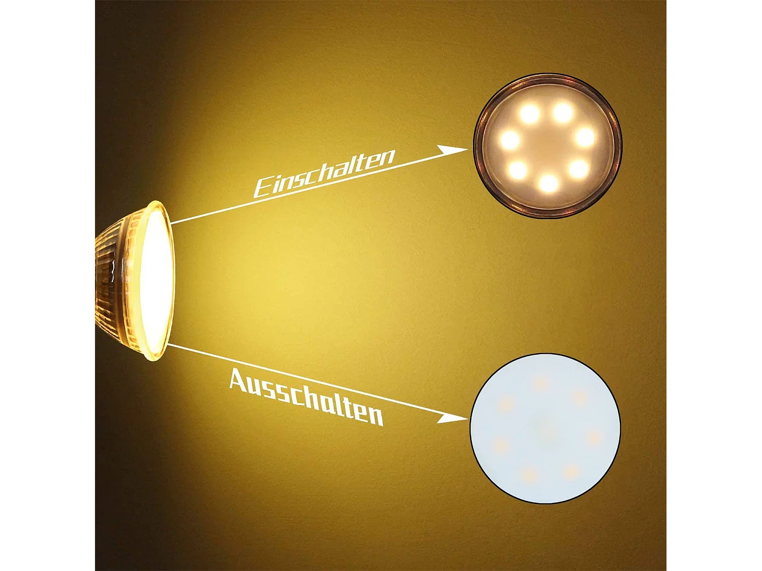 NETTLIFE Lot de 10 ampoules LED GU10 blanc chaud 3W 240LM PAR16 spot encastrable angle de faisceau 120° 3000K pour cuisine plafond mur salon