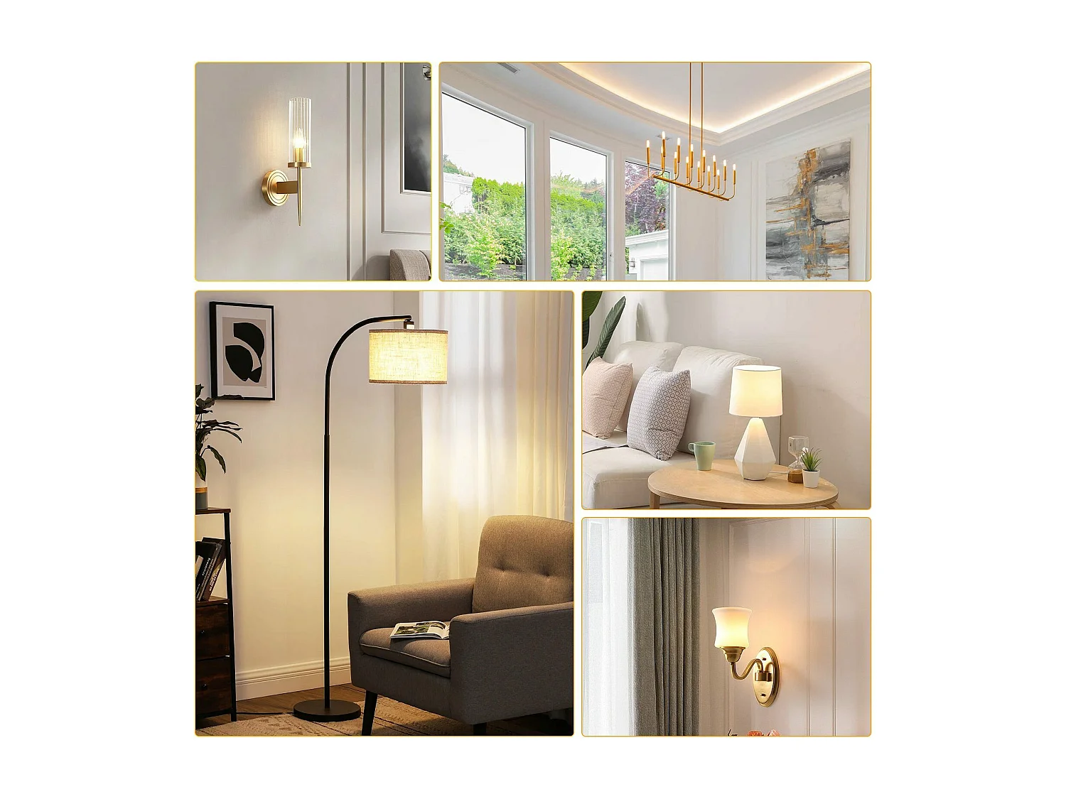 NETTLIFE Pack de 6 ampoules LED E14 lampe bougie blanc chaud de 4W 2700K à filament Edison C35 rétro vintage en verre économie d'énergie non dimmable