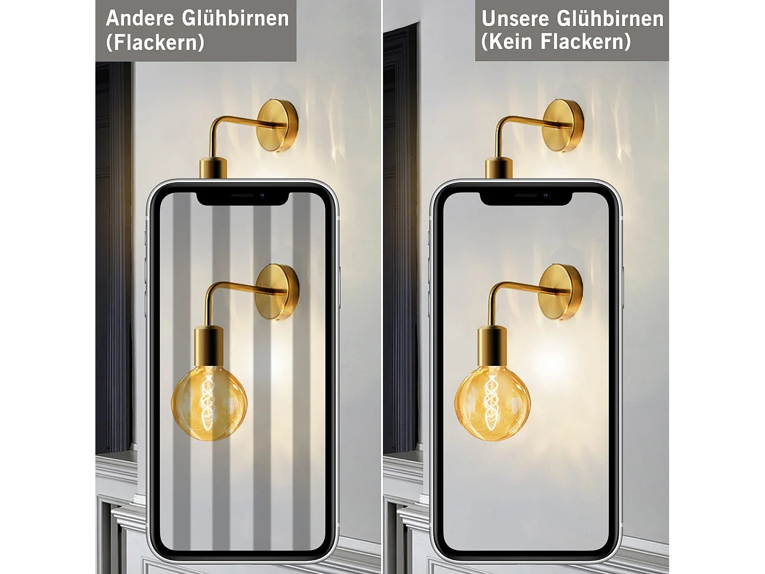 NETTLIFE LED - E27 - G125 - grote, retro - Edison, witte warme filament - decoratieve gloeilampje - 4W - nostalgisch licht - energiebesparend.