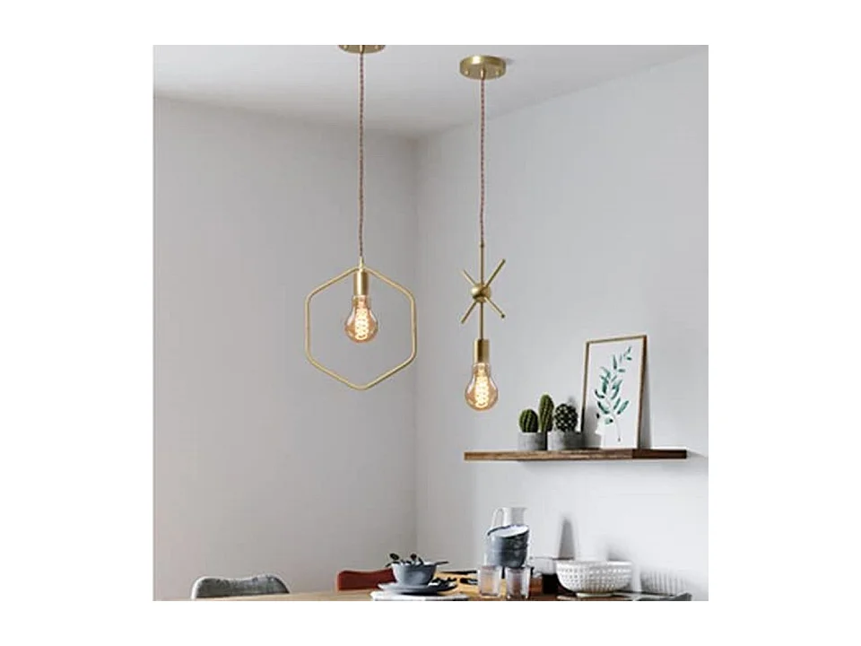 NETTLIFE Lot de 1 ampoules LED E27 vintage : ampoule à filament blanc chaud A60 2200K Edison rétro 4W décorative antique économie d'énergie éclairage