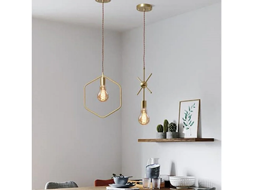 NETTLIFE Lot de 1 ampoules LED E27 vintage : ampoule à filament blanc chaud A60 2200K Edison rétro 4W décorative antique économie d'énergie éclairage