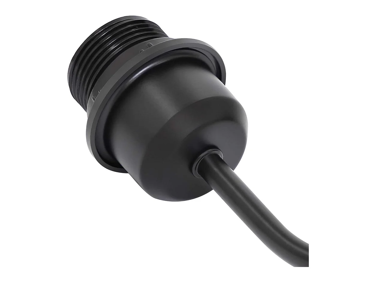 NETTLIFE applique murale vintage lampe d'intérieur éclairage mural rétro lampe de couloir noire E27