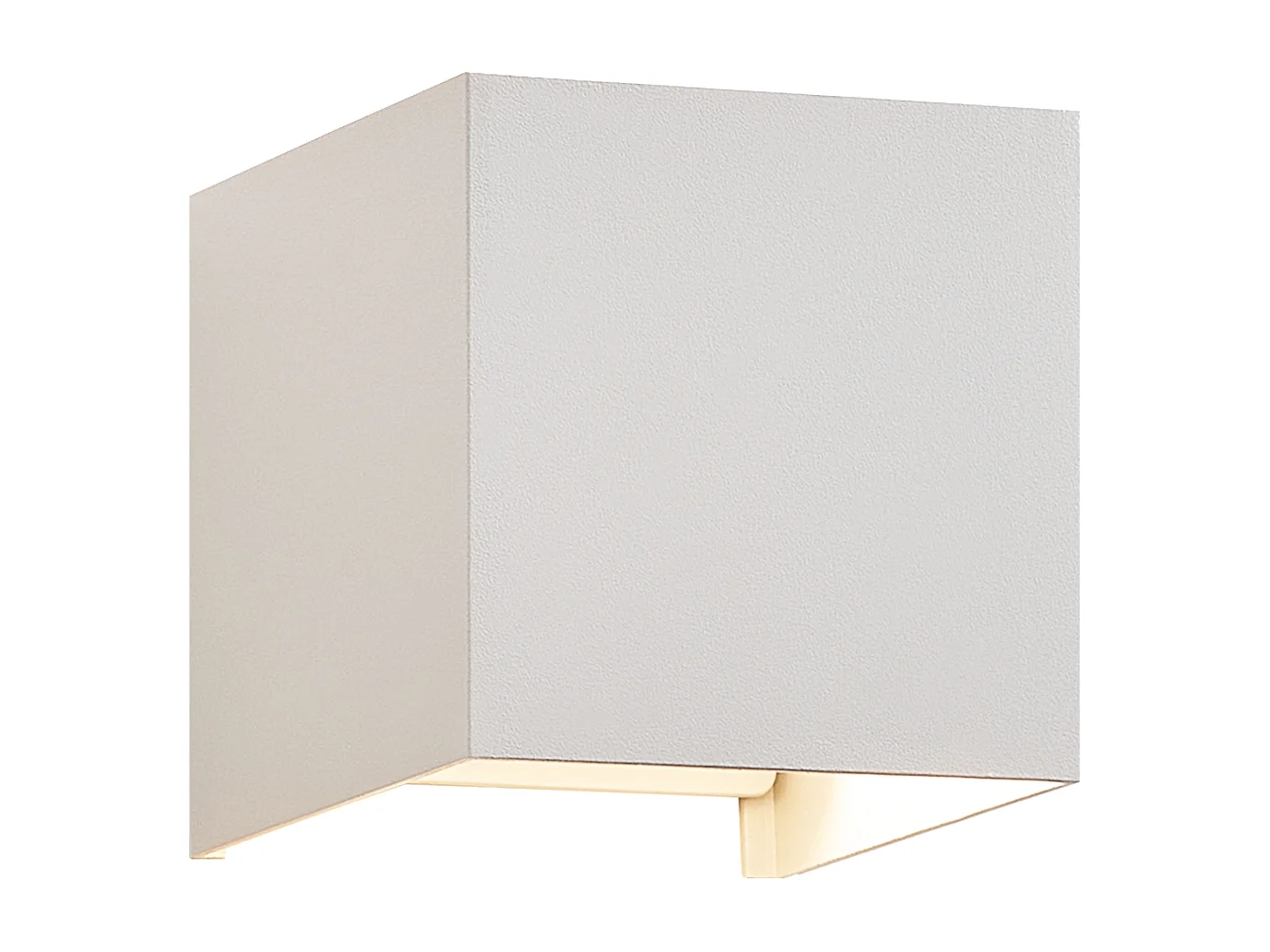 NETTLIFE Aplicación LED para Muro Int/Ext, Blanco Caliente IP65, para Casa, Dormitorio, Pasillo, Escalera