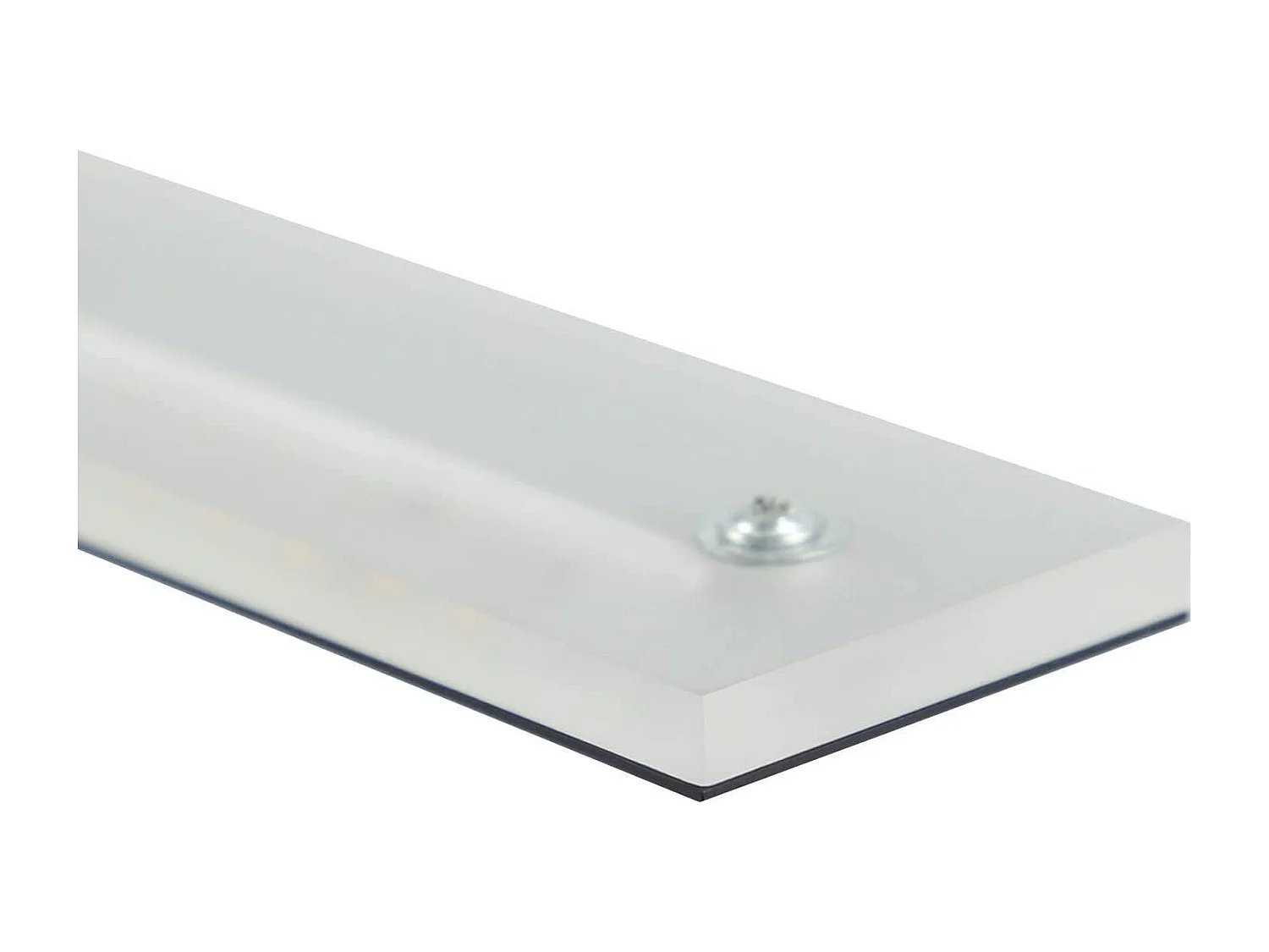 NETTLIFE LED Wandleuchte Innen - Moderne Flurlampe 60CM Wohnzimmerlampe 20W Flurlampe Schlafzimmer Schwarz