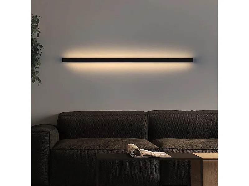 NETTLIFE Applique murale led intérieur - Moderne 80CM 27W couloir up down blanc chaud lampe de couloir lampe