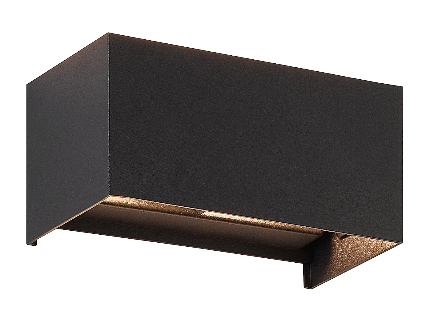 NETTLIFE Lampe Murale LED Noire IP65, Lumière Blanche Chaude Réglable G9, Applique Intérieure/Extérieur pour Salon