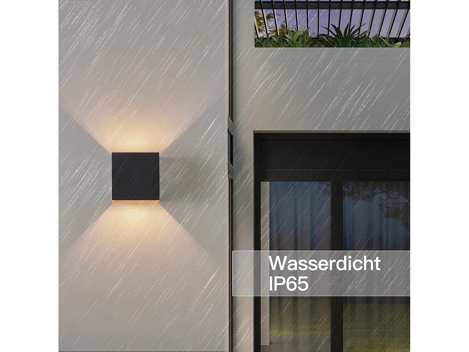 Applique LED 3w -g9 Lampe Murale Noire Et Dorée Étanche Double Faisceau Réglable Ip65 230v 3000k