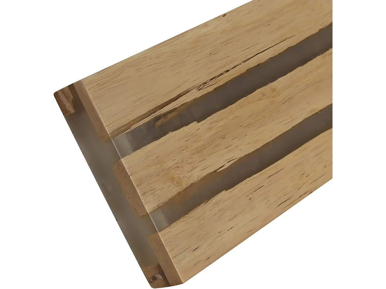 NETTLIFE Wandlamp LED, Wandplaklamp van hout - 16W Ganglamp voor binnen, 100CM, WARM WIT, moderne traplamp.