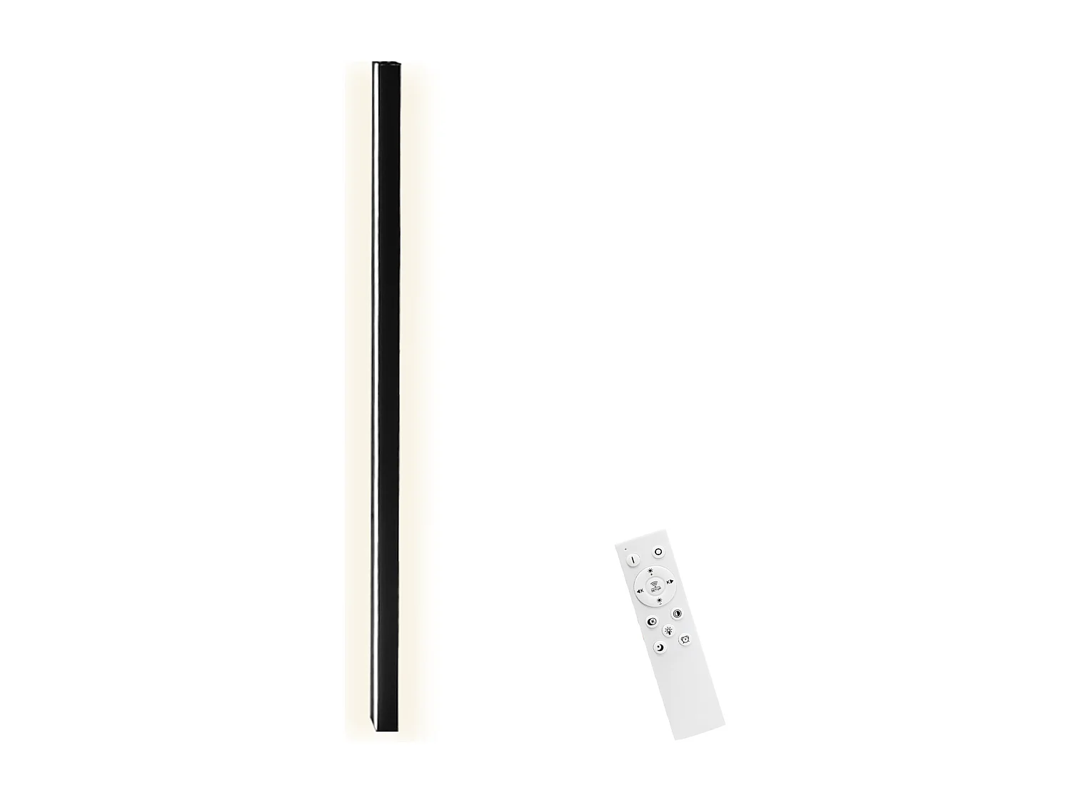 NETTLIFE Applique murale LED pour intérieur, noir, variable, 100 cm, moderne, 15 W, lampe de couloir, éclairage mural