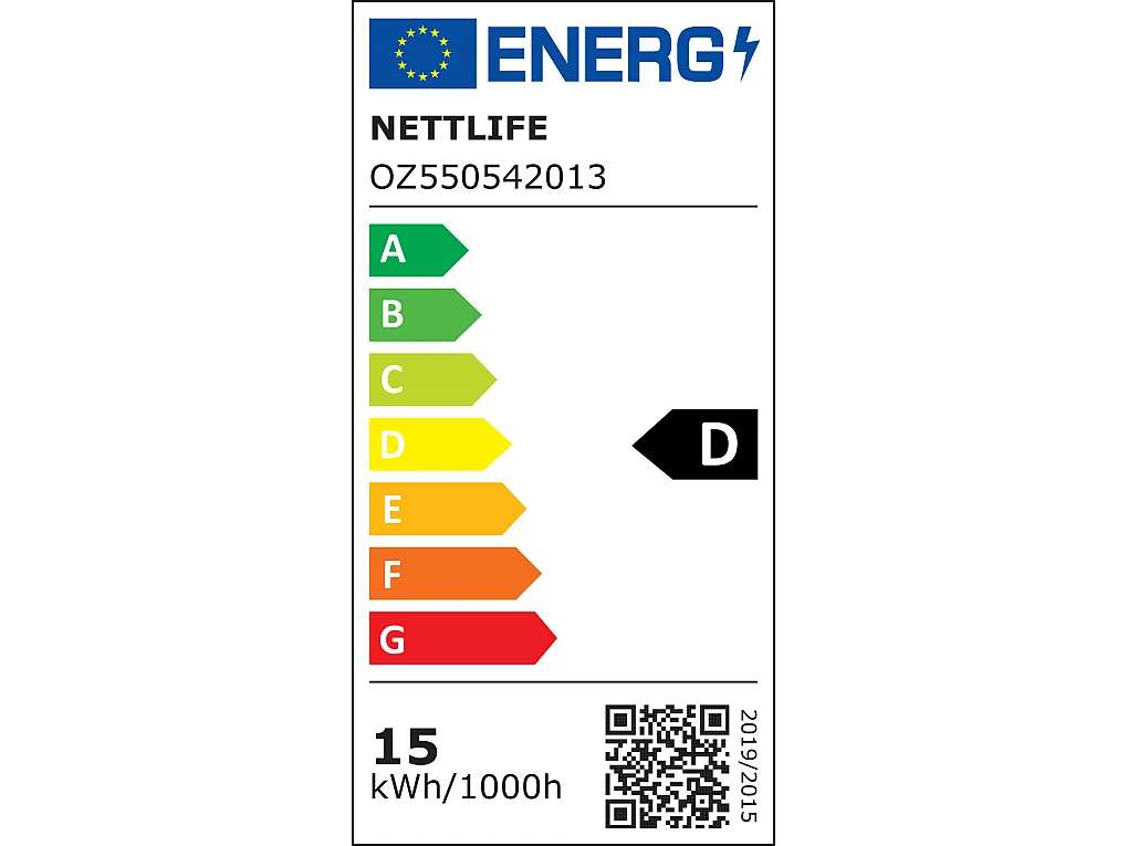 NETTLIFE Applique murale LED pour intérieur, noir, variable, 100 cm, moderne, 15 W, lampe de couloir, éclairage mural