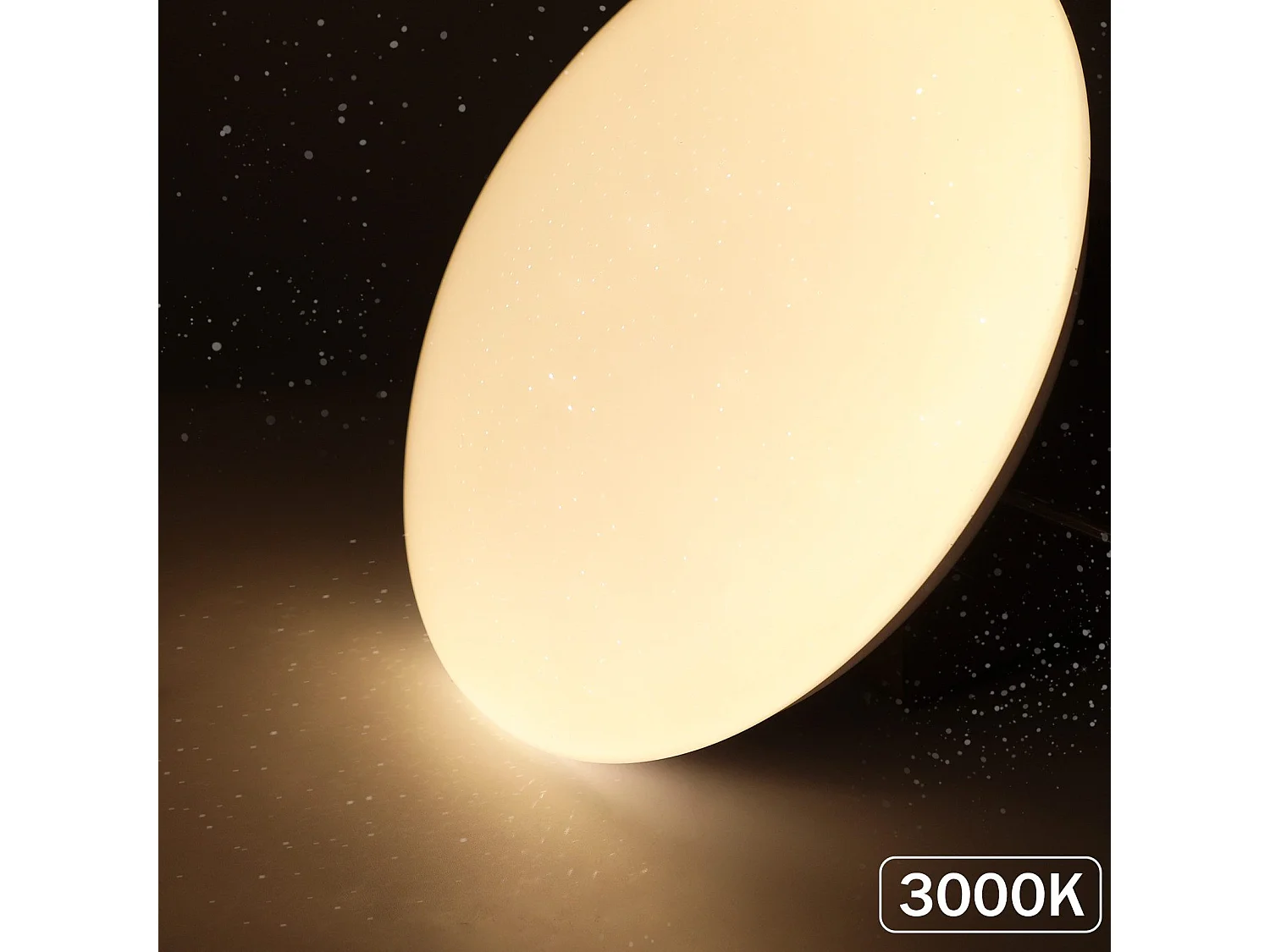 NETTLIFE 2 x Plafonnier LED Chambre - Cuisine 5W 3000K Ø 16,5 cm, Blanc Chaud, Couloir, Chambre Enfant