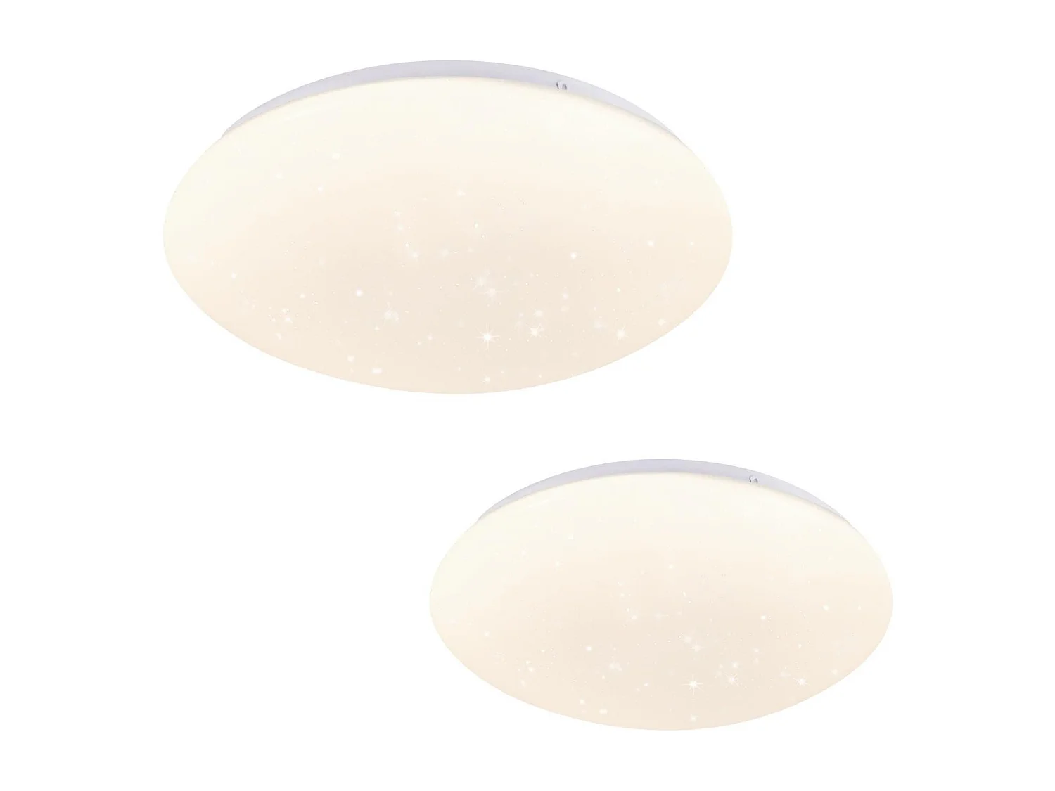 NETTLIFE Zweiter LED - Deckenleuchte für Wohnzimmer - Ø 16,5 cm, 4000 K, 5 W, neutralweiß, für Flur, Kinderzimmer