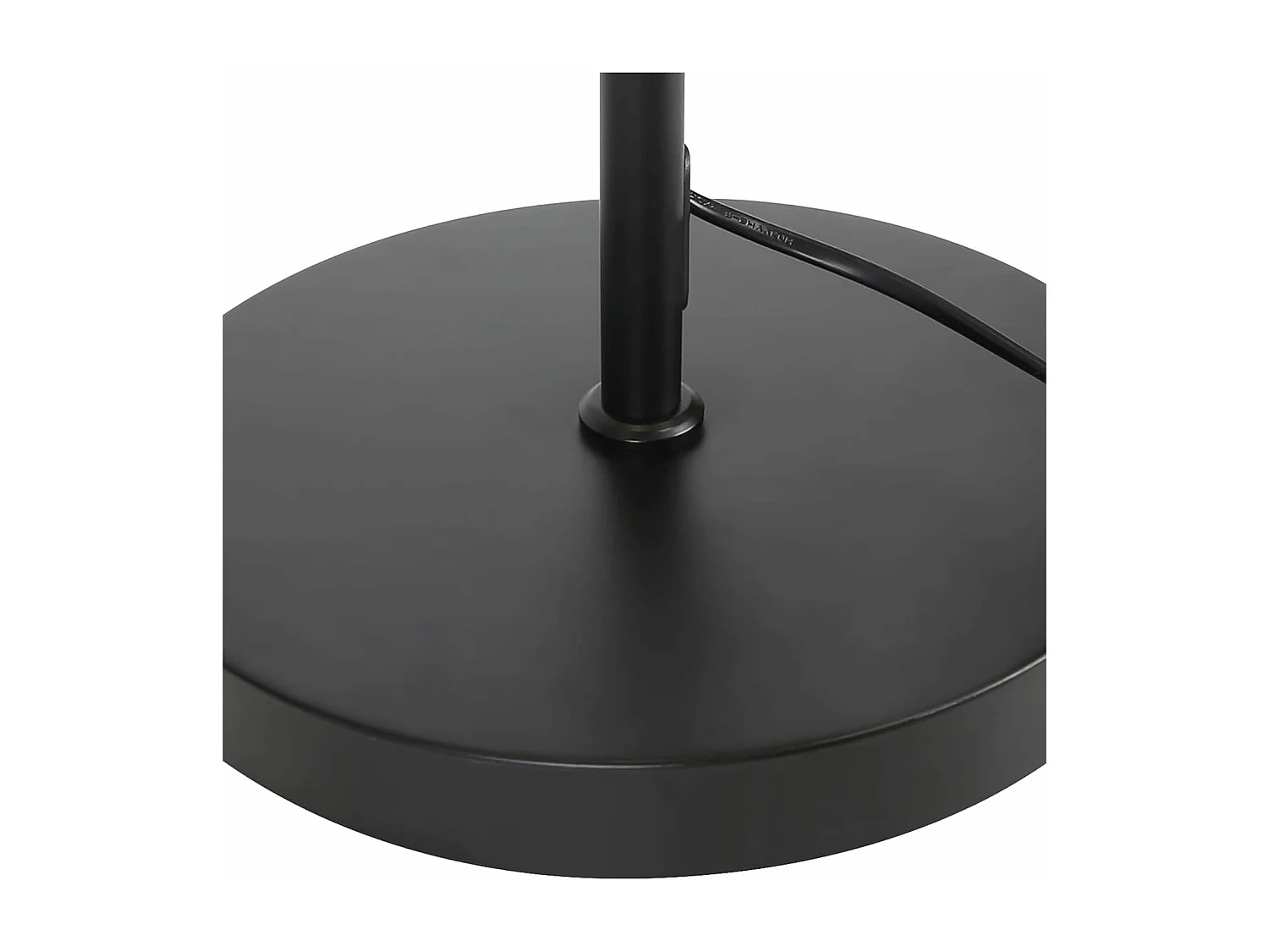 NETTLIFE Lampa podłogowa do salonu Lampa podłogowa vintage, czarno-złota z przełącznikiem nożnym, lampa podłogowa metalowa w stylu industrialnym