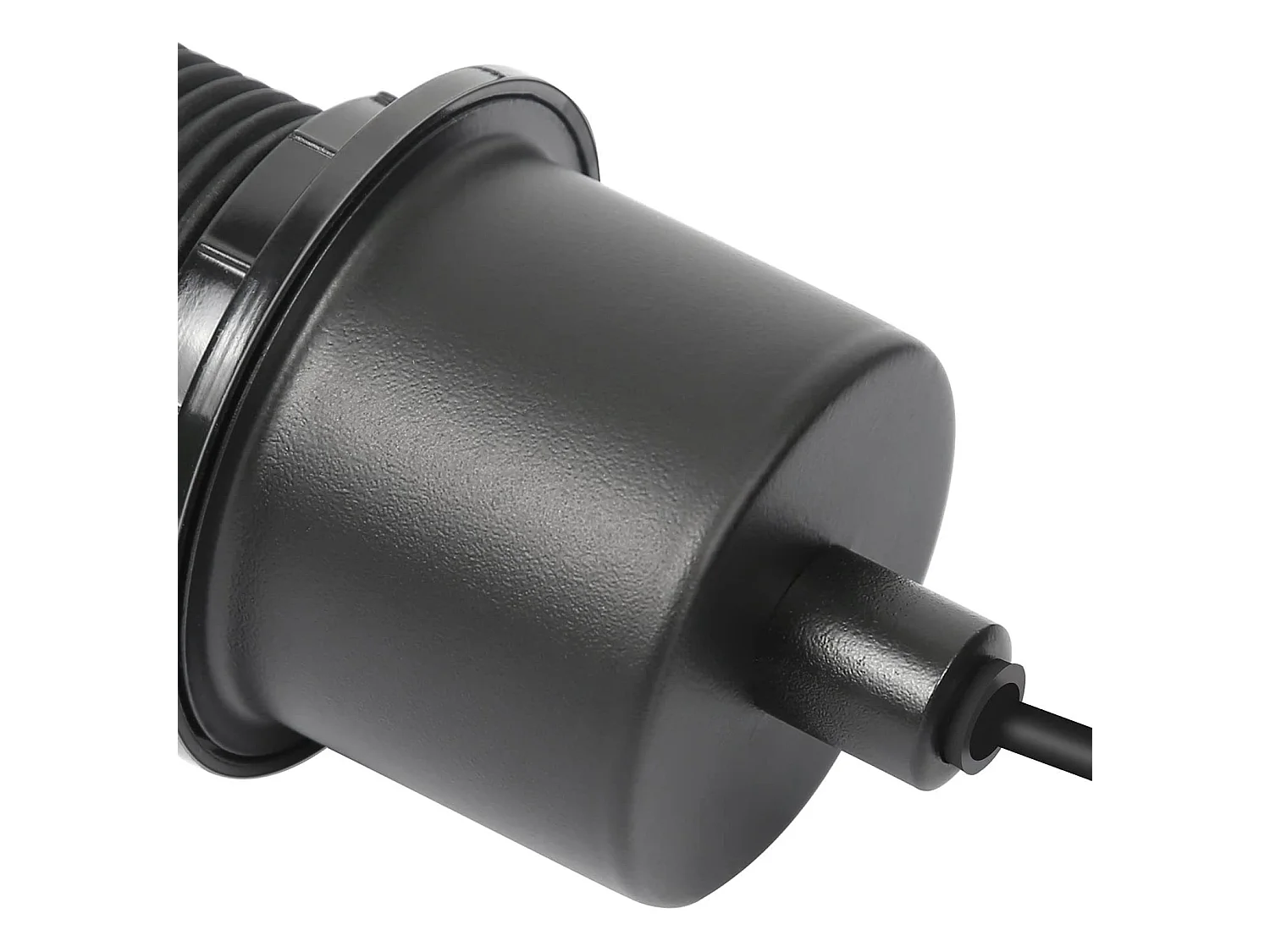 NETTLIFE Lámpara de pie de salón vintage, en madera con 2 llamas en diseño industrial de metal interruptor negro E27 - altura: 151 cm - sin bombilla