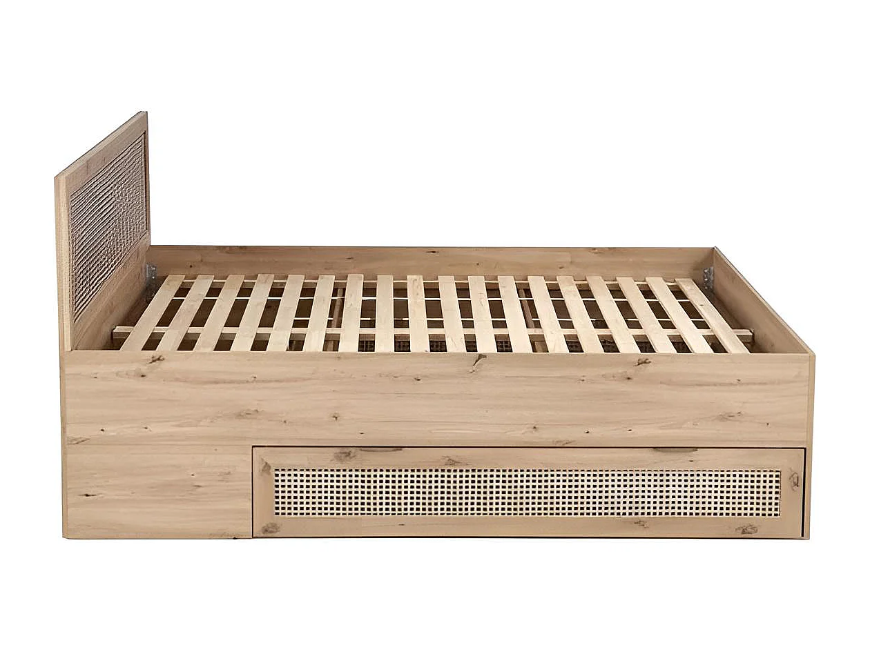 Bett Borneo(160x200)/Braun