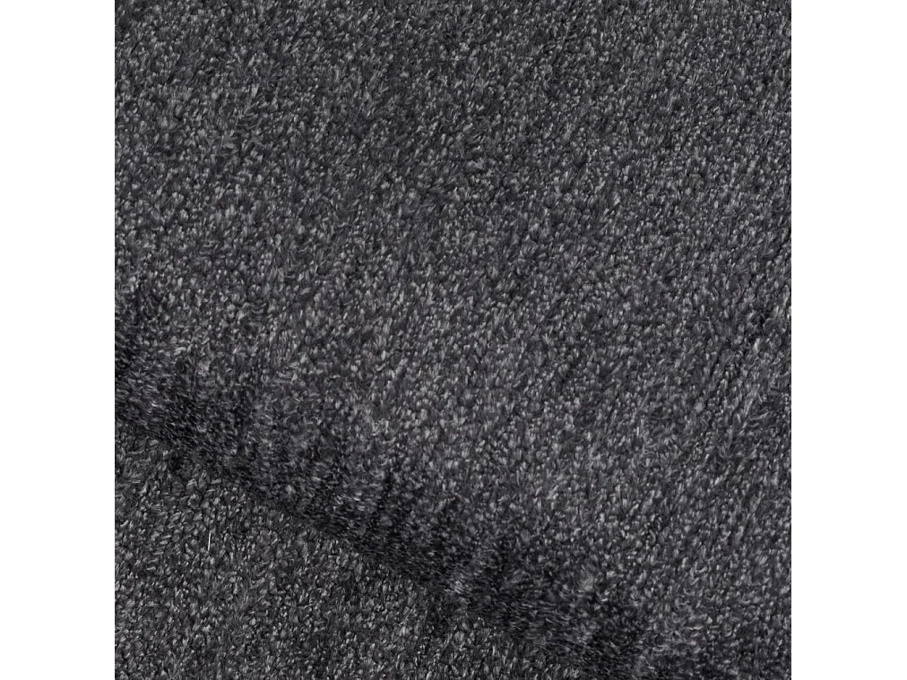 Divano angolare Weggis/Tessuto/Nero