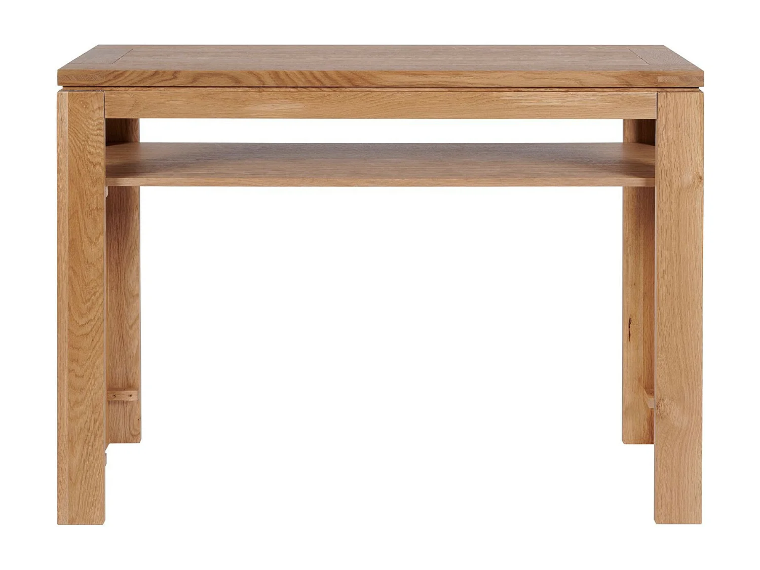 Console bois chêne clair massif - BOSTON