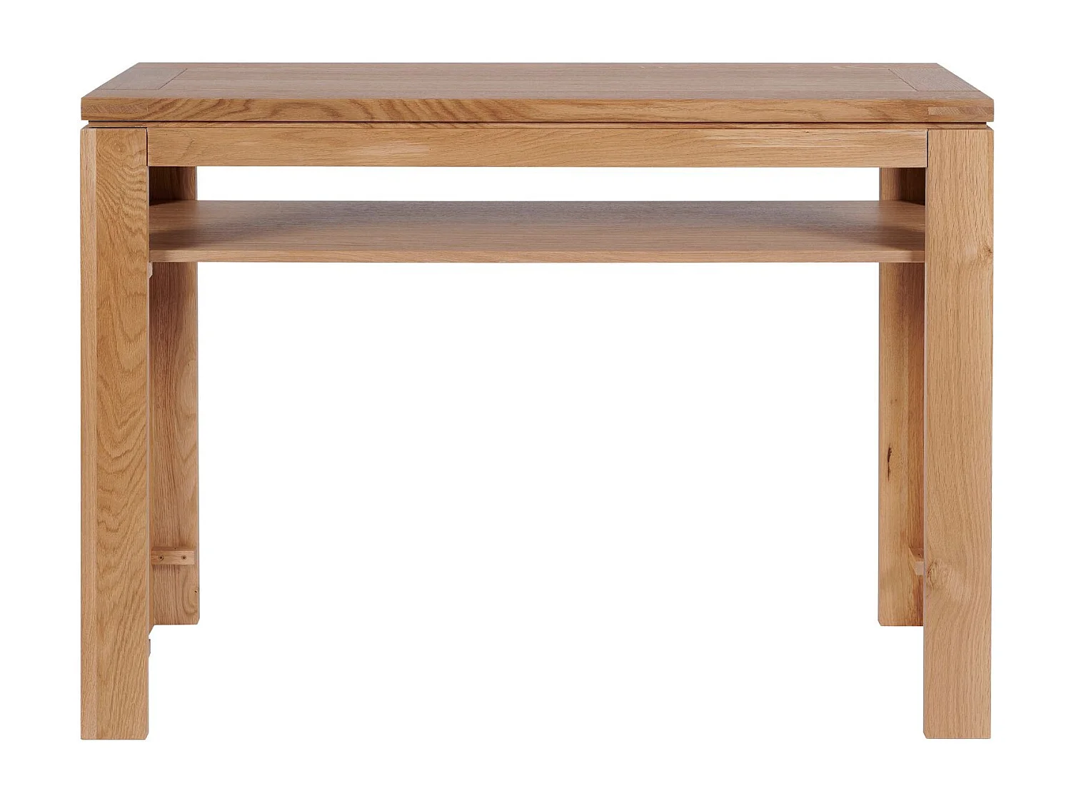 Console bois chêne clair massif - BOSTON