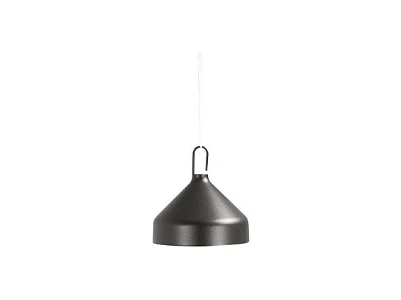 Zafferano AMELIE Schwarze wiederaufladbare und dimmbare LED-Pendelleuchte