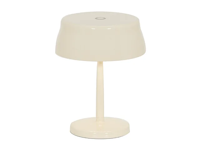 Zafferano SISTER LIGHT MINI Lampe de table LED intelligente Wi-fi Ivoire rechargeable et dimmable