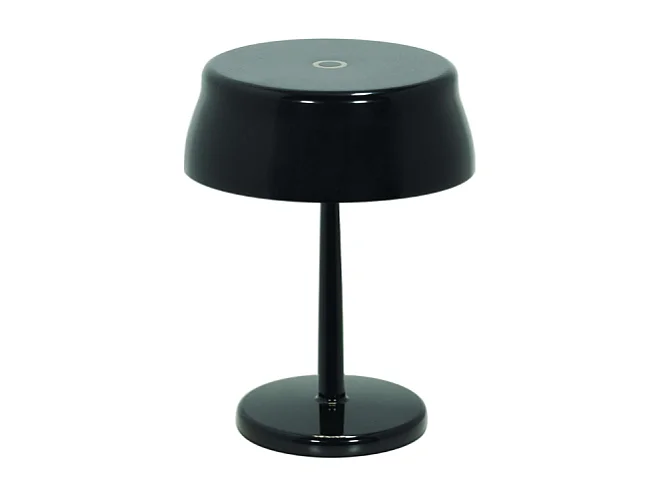 Zafferano SISTER LIGHT MINI Wi-Fi Smart LED-Tischleuchte Pearl Black Wiederaufladbar und dimmbar